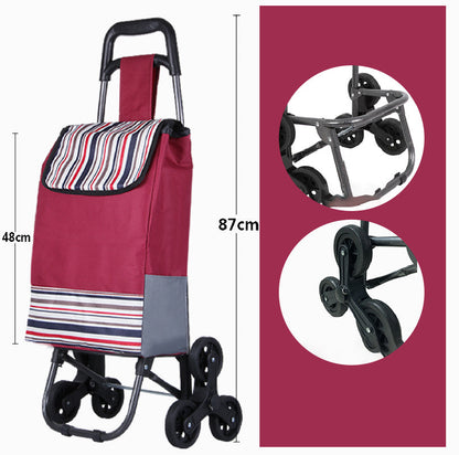 🛒 Carrello Pieghevole Portatile Saliscale – Grande Capacità | Ruote Resistenti per Scale & Marciapiedi | Compatto | Ideale per Spesa, Traslochi & Consegne 🏙️💪
