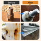 🎨 Vernice Metallizzata a Base d'Acqua con Pennello Integrato – Argento & Oro | Asciugatura Rapida | Anti-Ruggine & Impermeabile | Uso Interno & Esterno 🏠✨