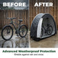 🚲 Capanno da Esterno Portatile Multiuso per Biciclette ⛺️🛡️ - Anti-UV & Impermeabile | Tessuto Oxford | 2 Bici | Pieghevole | 2 Colori | 50% DI SCONTO