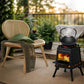 🔥 Stufa Rocket Portatile in Ghisa – 16 Fori di Ventilazione | Combustione Efficiente | Pieghevole & Compatta | Per Campeggio, Cucina & Riscaldamento Outdoor 🏕️♥️