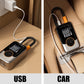 🚗✨ Gonfiatore Portatile Wireless per Pneumatici – Stop Automatico, Display Digitale, LED Integrato, Ricarica Type-C – Auto, Moto, Bici & Palloni ⚡🔋