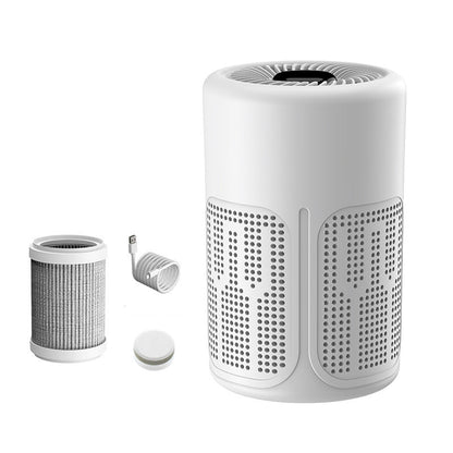 🌬️🏠 Purificatore d’Aria Compatto Silenzioso – Filtrazione Multistrato, Copertura 30-50m², Risparmio Energetico, 1 Tasto – Ideale per Peli, Polvere & Allergie 🐾✨