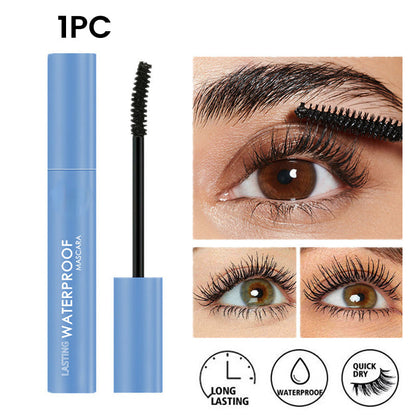 👁️ Mascara Volumizzante e Curvante Waterproof | Ciglia Sollevate per Tutto il Giorno 💄 | Zero Grumi, Zero Sbavature 💧 | Asciugatura Rapida con Effetto Lifting ⏱️ | Nero Intenso, 4 g 🖤