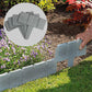 🌿 Recinzione da Giardino Effetto Pietra ✨⛰️ - Facile Installazione | Espandibile | Senza Attrezzi | 4 Colori | Set da 10 Pezzi | 50% DI SCONTO