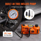 🔧 Cric Idraulico Elettrico 12V – Portata 5 Tonnellate | Motore Potente | Avvitatore ad Impulsi Integrato | Luce LED & Segnalazione Emergenza | Kit 12 in 1 | Per Auto, SUV & Veicoli Commerciali 🚗⚡