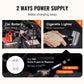 🔧 Cric Idraulico Elettrico 12V – Portata 5 Tonnellate | Motore Potente | Avvitatore ad Impulsi Integrato | Luce LED & Segnalazione Emergenza | Kit 12 in 1 | Per Auto, SUV & Veicoli Commerciali 🚗⚡