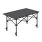⛰️🏏 Tavolo da Campeggio Pieghevole in Acciaio al Carbonio – Montaggio Senza Attrezzi, Piano 95x55cm, 2 Misure Regolabili, Borsa Inclusa – Picnic, Outdoor & Giardino 🌳