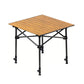 ⛰️🏏 Tavolo da Campeggio Pieghevole in Acciaio al Carbonio – Montaggio Senza Attrezzi, Piano 95x55cm, 2 Misure Regolabili, Borsa Inclusa – Picnic, Outdoor & Giardino 🌳