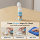 🐾 Schiuma Smacchiante a Secco per Macchie di Animali 🧼 Smacchiatore con Spazzola in Silicone per Divani e Tappeti | Senza Risciacquo Elimina Odori e Urina (100ml con Panno) ✨