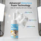 🐾 Schiuma Smacchiante a Secco per Macchie di Animali 🧼 Smacchiatore con Spazzola in Silicone per Divani e Tappeti | Senza Risciacquo Elimina Odori e Urina (100ml con Panno) ✨