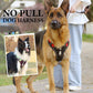 Pettorina per cani "No Pull" con guinzaglio e collare LED