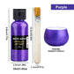 🎨✨ Pittura Acrilica Metallizzata ad Acqua 55ml 🖌️ | Effetto Brillante e Asciugatura Rapida ⚡ | Formula Antiruggine Multisuperficie per Fai-da-Te e Decorazioni Artistiche 🛡️
