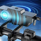 🚴🔦 Faro Bici Ricaricabile USB 28 LED con Clacson Integrato & Telecomando – 8 LED + 20 SMD, ABS Impermeabile, Batteria 2-8h, 150x60x40mm ✨🔋