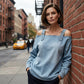 👕 Top in Denim da Donna con Spalline Larghe & Spalle Scoperte ✨☀️ - Casual Estivo | 9 Colori | Taglie S-3XL | Morbido & Traspirante | Look Chic | 50% DI SCONTO
