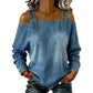 👕 Top in Denim da Donna con Spalline Larghe & Spalle Scoperte ✨☀️ - Casual Estivo | 9 Colori | Taglie S-3XL | Morbido & Traspirante | Look Chic | 50% DI SCONTO