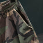 🔥 SCONTO DEL 50% ORA!⚡ Pantaloncini cargo da uomo con borchie e stampa mimetica – Effetto usurato, multitasche e vita elasticizzata – Pantaloncini cargo streetwear robusti 🛹