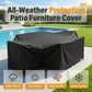 🛡️Telo Coprimobili da Esterno ☀️ | Tessuto Oxford 210D Resistente ad Acqua, Sole e Vento | 6 Misure, Nero o Argento