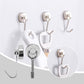 🧲 Ganci Magnetici Girevoli 360° Senza Foratura – Portata 11kg, Lega Resistente, Ø20mm, Set da 4 o 10 Pezzi – Per Muro Metallico, Frigorifero & Lavagna 🏠🔧