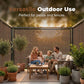 ☀️✨ Tenda Parasole in Rete Anti-UV Traspirante – Bordi Rinforzati, Occhielli in Metallo, Effetto Raffreddamento – Beige & Nero, 3 Misure: 2×1m / 2×2m / 2×3m 🌿