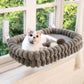 🐱 Amaca da Finestra per Gatti Pieghevole a 90° 🪟 | Ventose Resistenti fino a 18 kg 🐾 | Cuscino Morbido Sfoderabile e Lavabile 🧶 | Salvaspazio per Relax e Sole ☀️