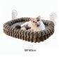 🐱 Amaca da Finestra per Gatti Pieghevole a 90° 🪟 | Ventose Resistenti fino a 18 kg 🐾 | Cuscino Morbido Sfoderabile e Lavabile 🧶 | Salvaspazio per Relax e Sole ☀️