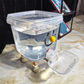 🐾✨ Distributore d’Acqua per Animali ad Alta Capacità – 3L & 5L, Sistema a Gravità Senza Elettricità, Serbatoio Trasparente, Facile da Pulire 💧🐶🐱