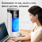 2026 Nuovo Condizionatore d'Aria Evaporativo – Ventilatore USB da scrivania compatto, raffreddatore personale con serbatoio da 300 ml, velocità regolabile, timer, funzionamento silenzioso, design portatile per il comodino
