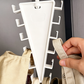 🧺 Appendiabiti Triangolare a Forma di V | Ganci su Entrambi i Lati e Rotazione a 360° 🔄 | Salvaspazio Perfetto per Piccoli Armadi 👗 | Plastica ABS Resistente 📐