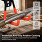 🧲Gancio Magnetico Doppio Rinforzato 🛠️ | Rivestimento Antiscivolo, Installazione Senza Fori | Per Utensili, Cavi e Tubi | 6/16/26 kg