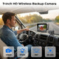 🚗Telecamera di Retromarcia Wireless HD 📷 - Ricarica Solare | Nessun Cavo & Segnale Stabile | Ideale per Auto e Camper | Display 7" & Impermeabile IP67 | 50% DI SCONTO