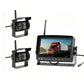 🚗Telecamera di Retromarcia Wireless HD 📷 - Ricarica Solare | Nessun Cavo & Segnale Stabile | Ideale per Auto e Camper | Display 7" & Impermeabile IP67 | 50% DI SCONTO