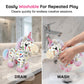 🦄 Crea il tuo unicorno di peluche – kit fai da te per colorare!