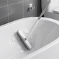 🧹Spazzola 2 in 1 per Fughe & Angoli con Tergipavimento – Manico Lungo in Acciaio Inox 106cm, Testa Snodabile 120°, Setole Rigide + Gomma Raschiante, 2 Colori – Per Piastrelle, Bagni & Pavimenti 🏠💧