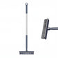 🧹Spazzola 2 in 1 per Fughe & Angoli con Tergipavimento – Manico Lungo in Acciaio Inox 106cm, Testa Snodabile 120°, Setole Rigide + Gomma Raschiante, 2 Colori – Per Piastrelle, Bagni & Pavimenti 🏠💧