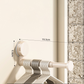 🧺👕Appendiabiti Telescopico Pieghevole con Ventosa | 3 Modelli | ABS Resistente | Salvaspazio | Ideale per Bagno, Balcone & Ingresso | Beige & Grigio ✨