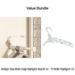 🧺👕Appendiabiti Telescopico Pieghevole con Ventosa | 3 Modelli | ABS Resistente | Salvaspazio | Ideale per Bagno, Balcone & Ingresso | Beige & Grigio ✨