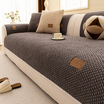Copridivano Antiscivolo e Lavabile 🛋️🧼 | Tessuto Spesso per Coprire la Seduta | 4 Colori e Diverse Misure