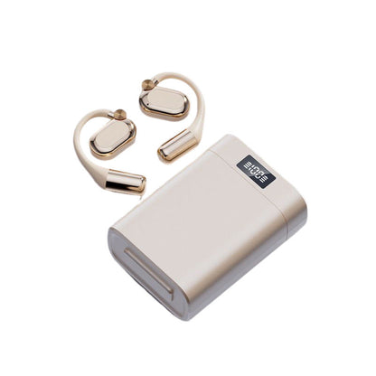 🎧 Auricolari Open-Ear Bluetooth 5.4 con Custodia Torcia LED ⚡✨ - Latenza 30ms | Audio Direzionale | IPX4 | Display Batteria LED | 2 Colori | 50% DI SCONTO