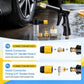 💪ULTIMO GIORNO COMPRA 2 PRENDI 1 GRATIS!!🏆JetSmart™ Pistola ad Acqua ad Alta Pressione Aggiornata💦Impugnatura Ergonomica • Ugello Potenziato • Tubo Incluso-Potente Lavaggio Auto🚗 Irrigazione Giardino🌻Facile da Usare!👍🇬🇧