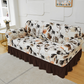 🛋️ Copridivano Elasticizzato con Balza Arricciata | Protegge da Macchie e Usura | Vestibilità per 1, 2, 3 o 4 Posti | Lavabile in Lavatrice ✨