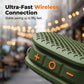 🔊🌊 Cassa Bluetooth Portatile TWS Stereo – IPX5 Impermeabile, Bassi Potenti, Moschettone Integrato, ABS 73x48x33mm – 2 Colori 🎵✨