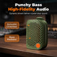 🔊🌊 Cassa Bluetooth Portatile TWS Stereo – IPX5 Impermeabile, Bassi Potenti, Moschettone Integrato, ABS 73x48x33mm – 2 Colori 🎵✨