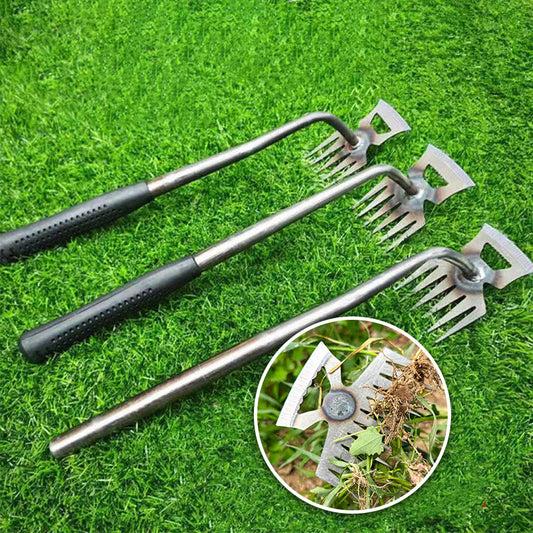 Strumento manuale di rimozione delle erbacce per prato e giardino