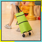 🛒 Borsa Spesa Pieghevole con Ruote 2-in-1 🛍️ | Si Trasforma da Borsa a Trolley con Cerniera 🔄 | Tessuto Oxford 600D Capienza 23L 🧳 | Perfetta per Supermercato e Mercato