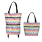 🛒 Borsa Spesa Pieghevole con Ruote 2-in-1 🛍️ | Si Trasforma da Borsa a Trolley con Cerniera 🔄 | Tessuto Oxford 600D Capienza 23L 🧳 | Perfetta per Supermercato e Mercato