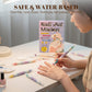 💅 Pennarelli Nail Art a Doppia Punta ✨ | Punta Fine di Precisione e Pennello Flessibile 🖌️ | Asciugatura Rapida all'Aria Senza Lampada UV 💨 | Colori Vivaci all'Acqua Fai-da-Te 🎨