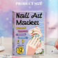 💅 Pennarelli Nail Art a Doppia Punta ✨ | Punta Fine di Precisione e Pennello Flessibile 🖌️ | Asciugatura Rapida all'Aria Senza Lampada UV 💨 | Colori Vivaci all'Acqua Fai-da-Te 🎨