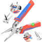 🔧 Pinza Elettricista 8 in 1 con Tester di Tensione ⚡️ | Spelatura Precisa da 1,0 a 4,0 mm 📏 | Acciaio al Cromo-Vanadio 🛡️ | Impugnatura TPR Antiscivolo ✋