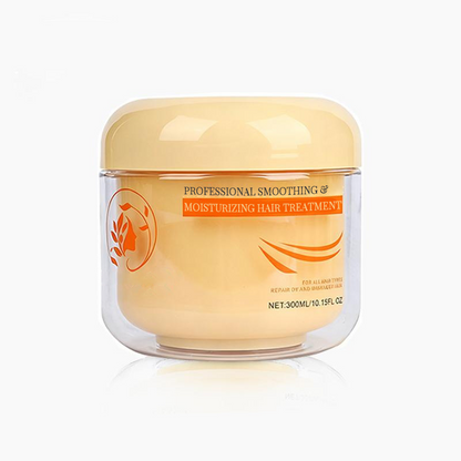 Maschera Idratante per Capelli 💆‍♀️✨ | Crema Ricca per Aiutare a Ridurre il Crespo e Ravvivare la Lucentezza | 300 ml
