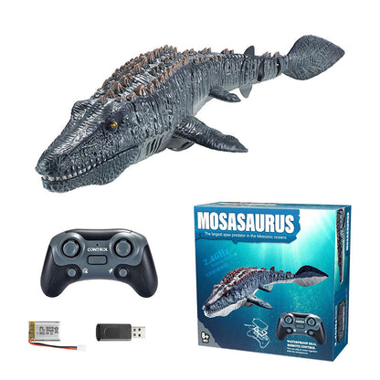 Giocattolo RC Mosasaurus Nuotante 2.4G con Spruzzi
